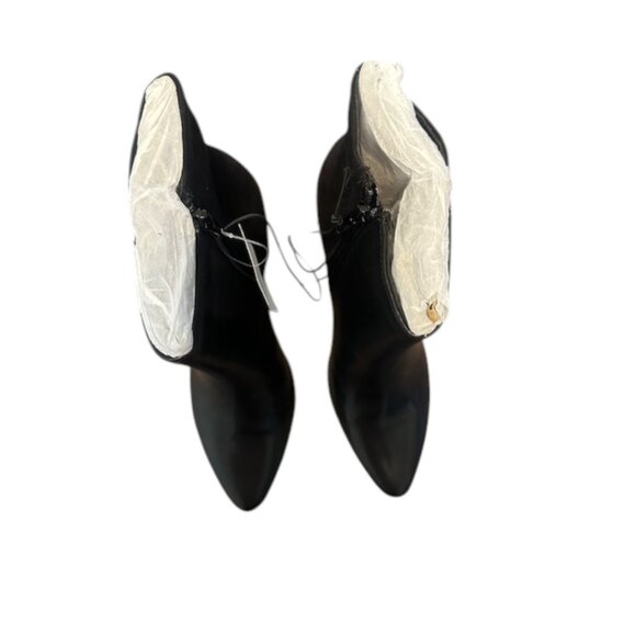 Liz Claiborne Women's Utopia Black Block Heel Booties Size 11M - Picture 2 of 14